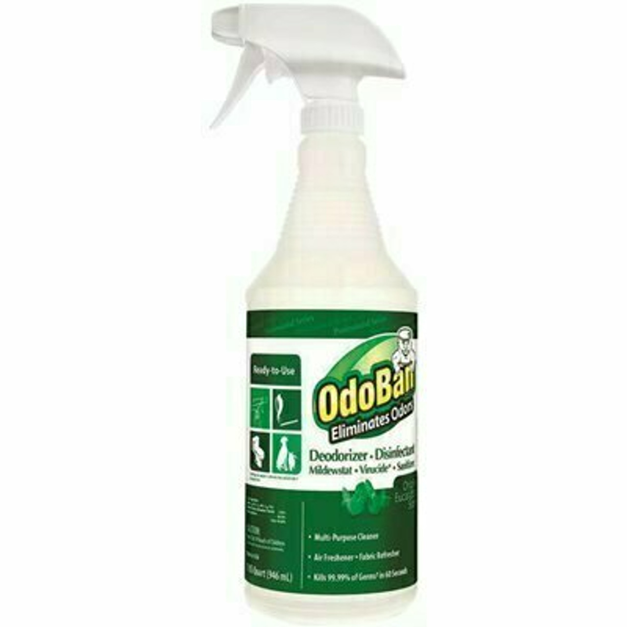 Odoban 32 Oz. Ready-To-Use Eucalyptus Deodorizer And Disinfectant