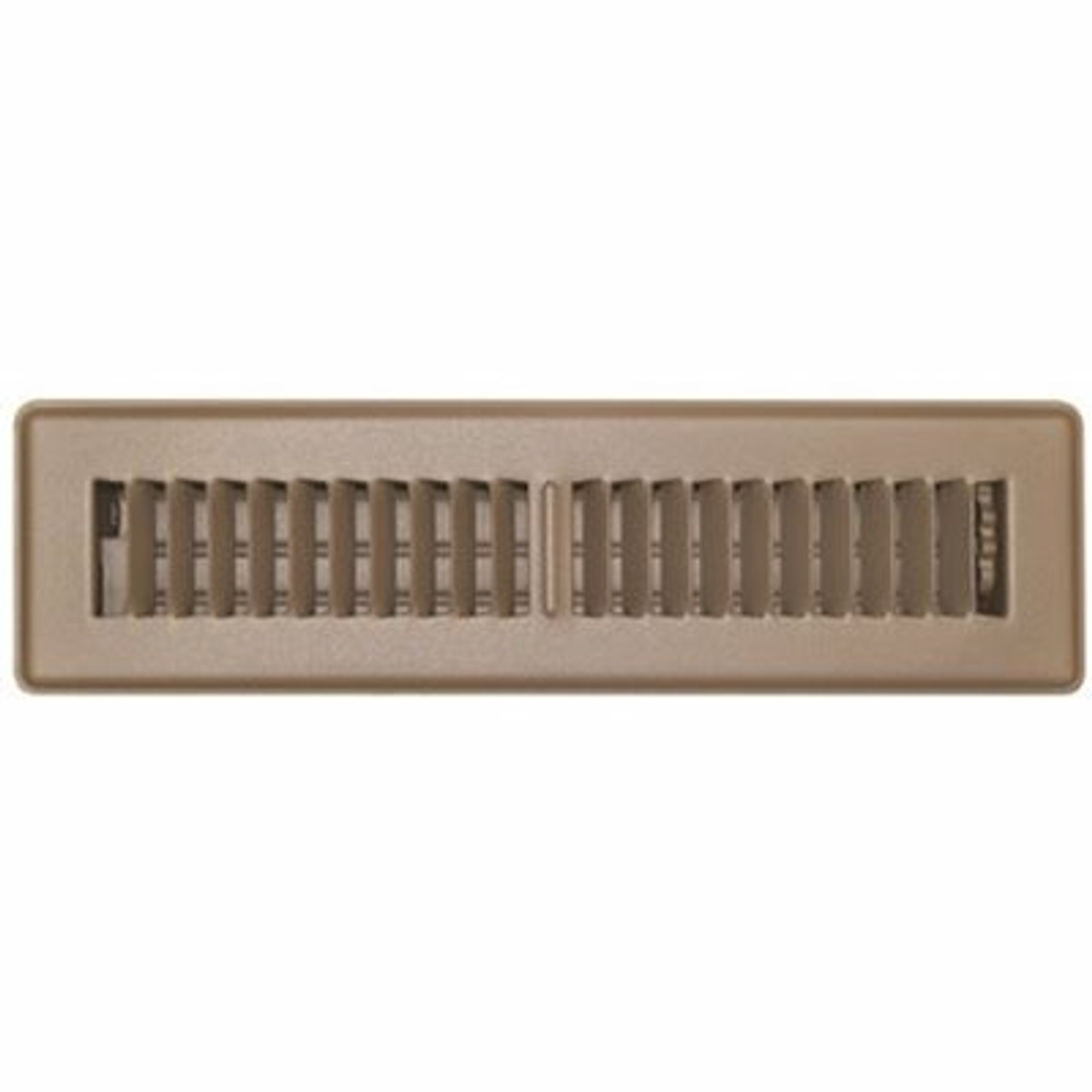 Truaire 2 In. X 12 In. Brown Floor Register