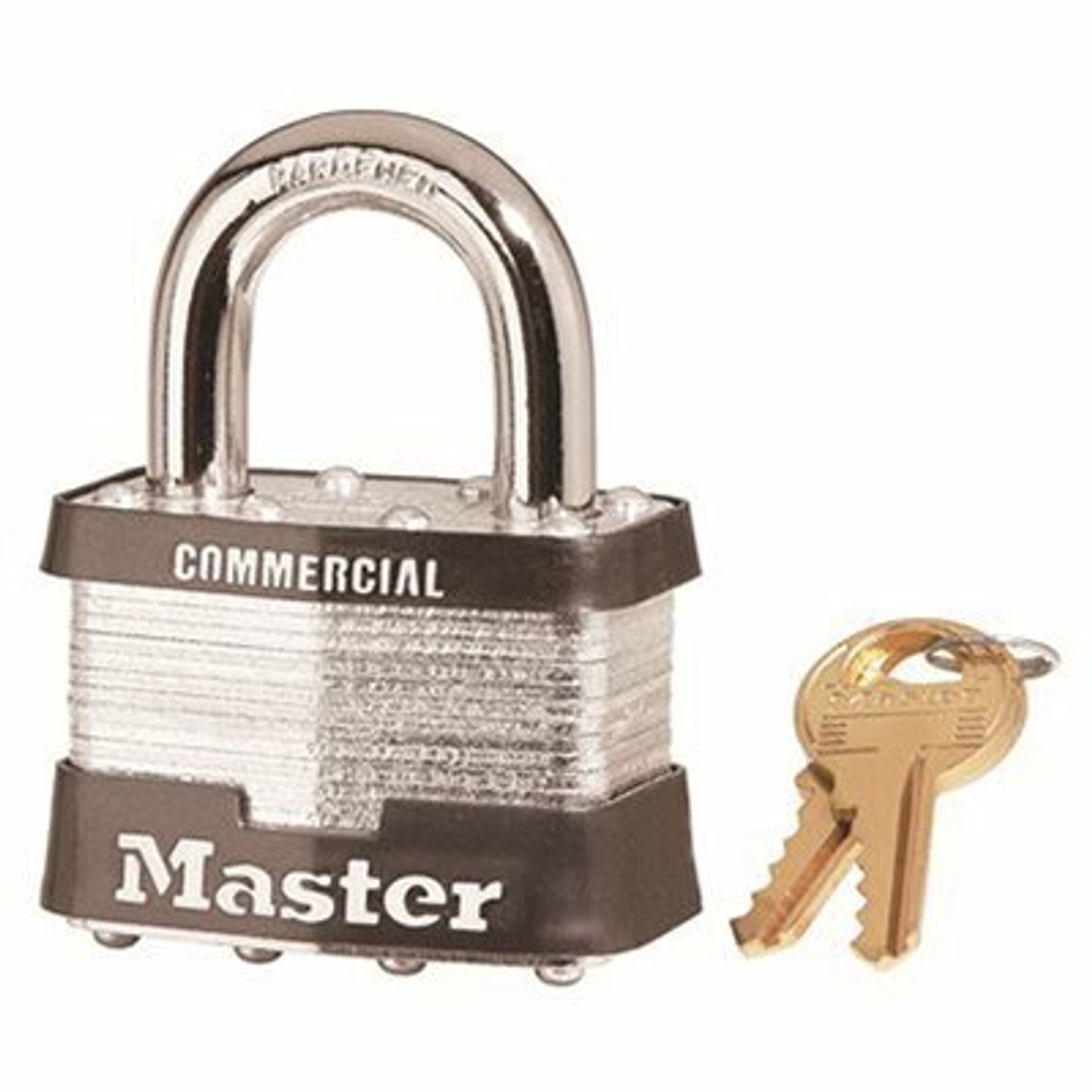 Master Lock 2 In. Laminated Steel Pin Combination Padlock