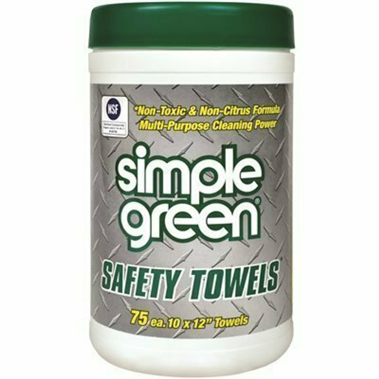 Simple Green Safety Towels Canister, 75 Count