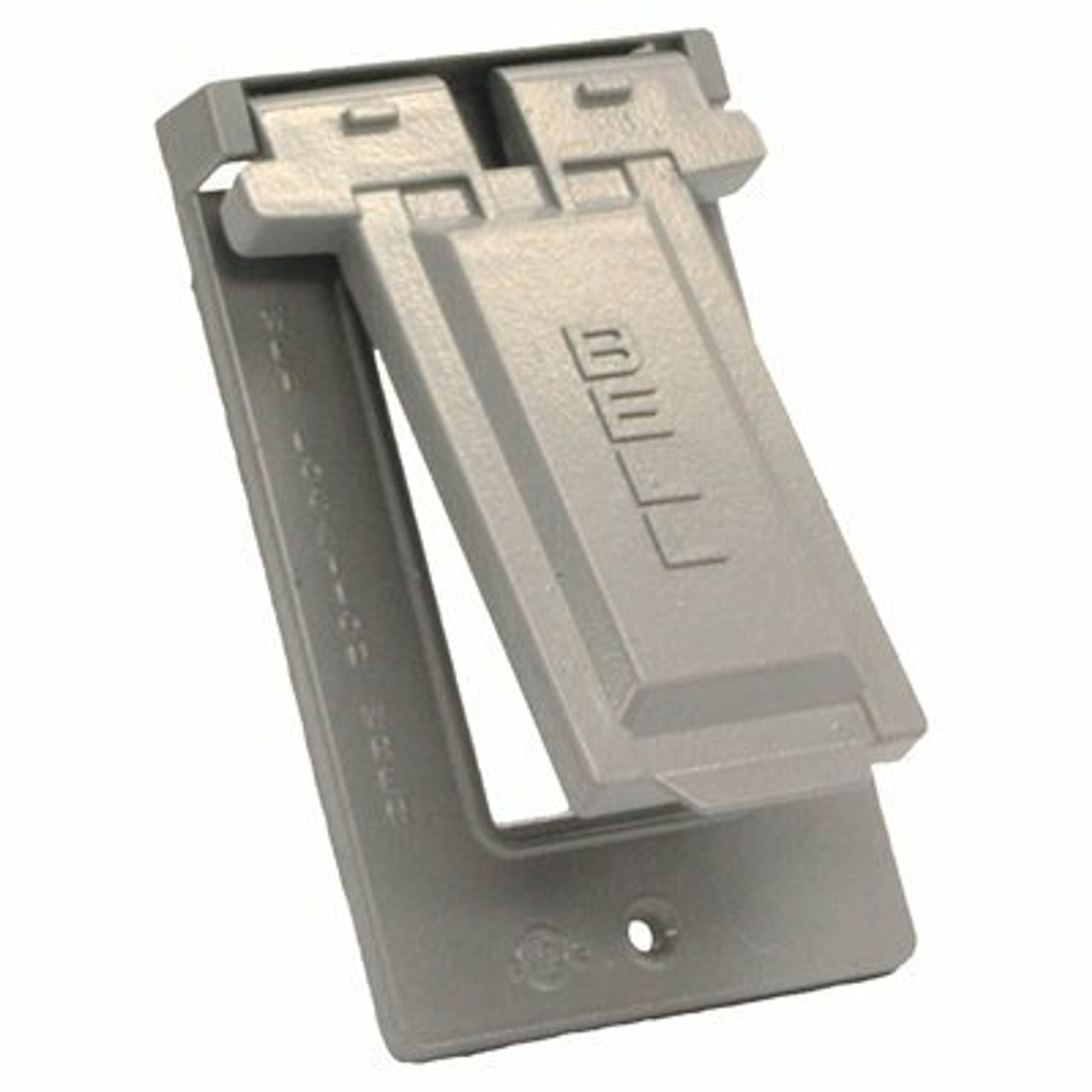 Bell Gray 1-Gang Weatherproof Gfci Cover With Vertical Mount