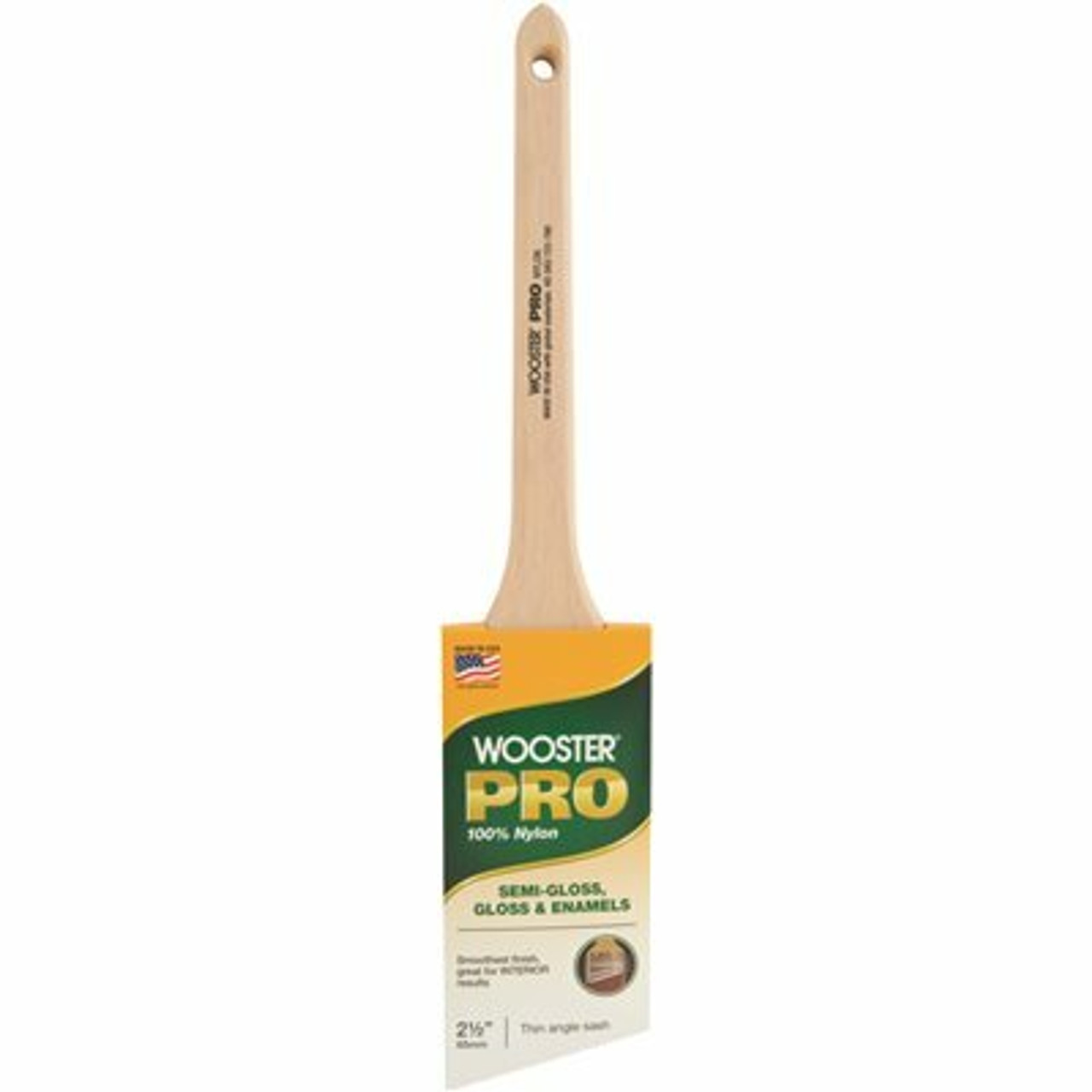 Wooster 2-1/2 In. Pro Nylon Thin Angle Sash Brush