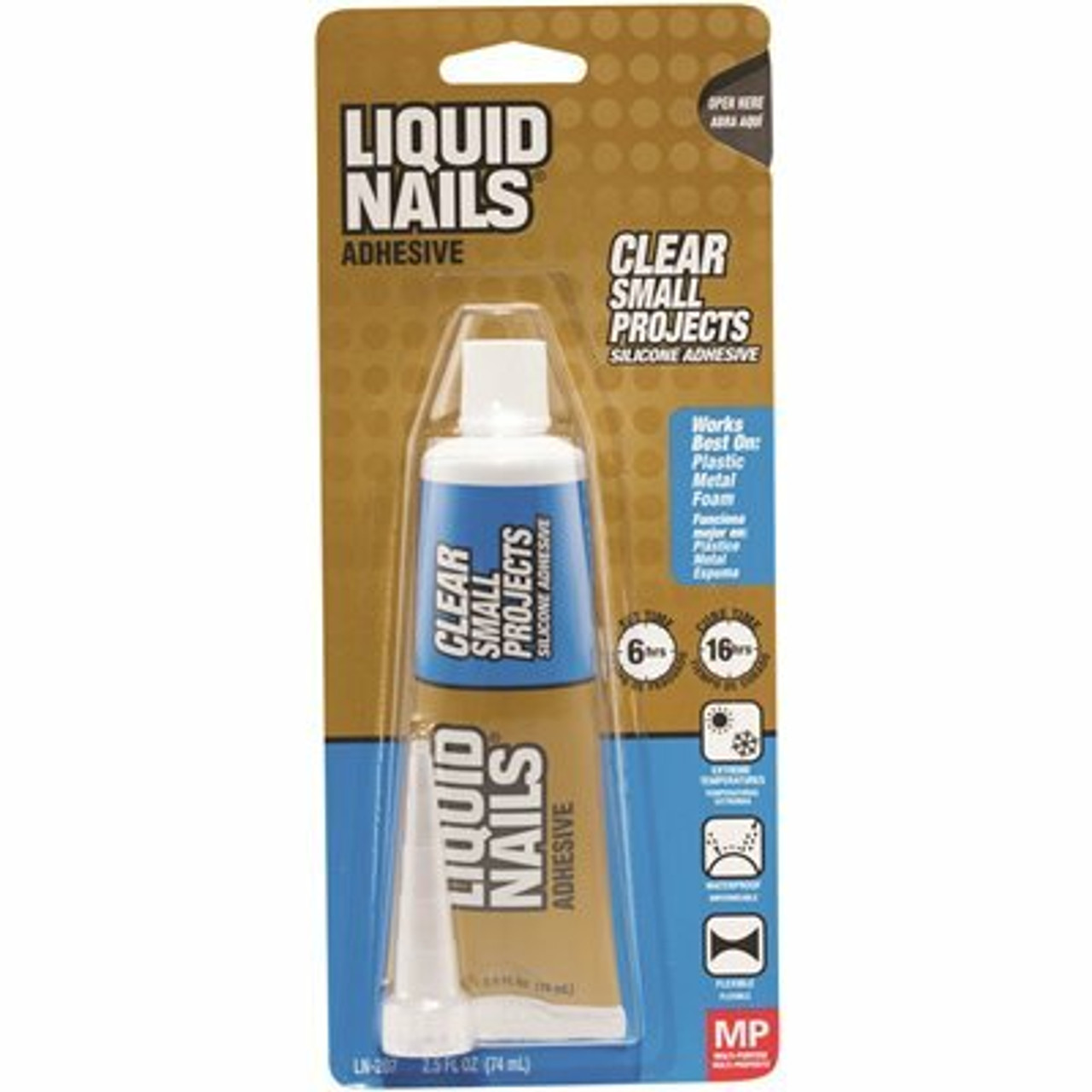 Liquid Nails Small Projects 4 Oz. Clear Interior Small Projects Adhesive