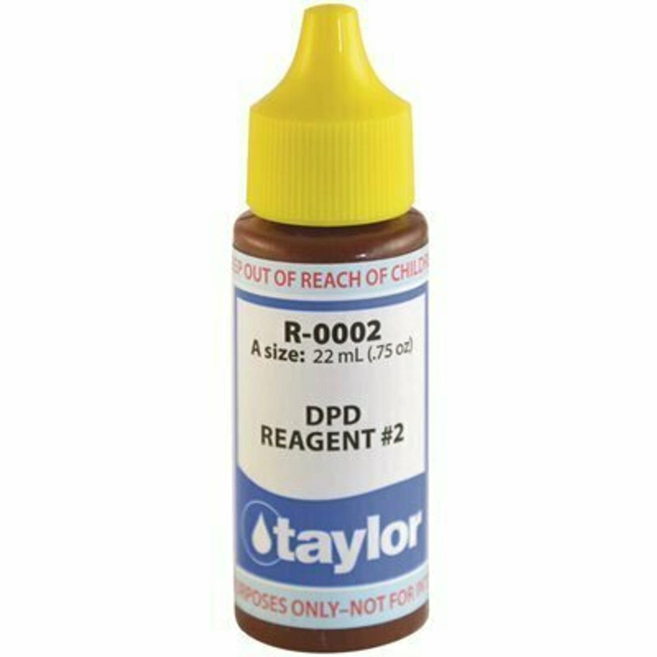 Taylor 0.75 Oz. Bottle Test Kit Replacement Reagent Refill Bottles Dpd Reagent #2