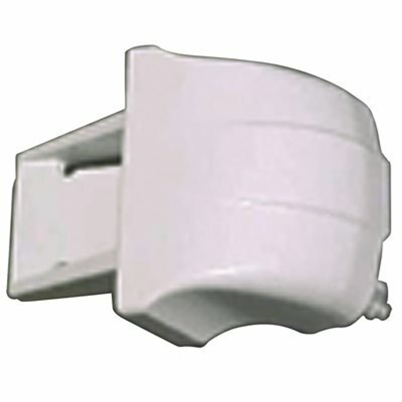 Exact Replacement Parts Ge Refrigerator Shelf End Cap, White