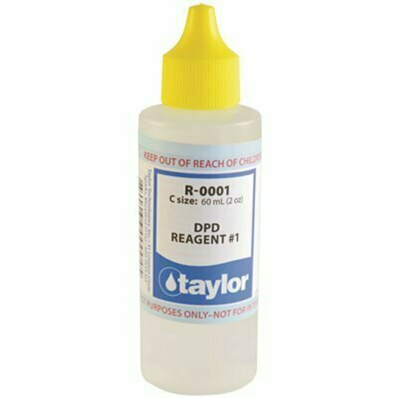 Taylor 2 Oz. Bottle Test Kit Replacement Reagent Refill Bottles Dpd Reagent #1