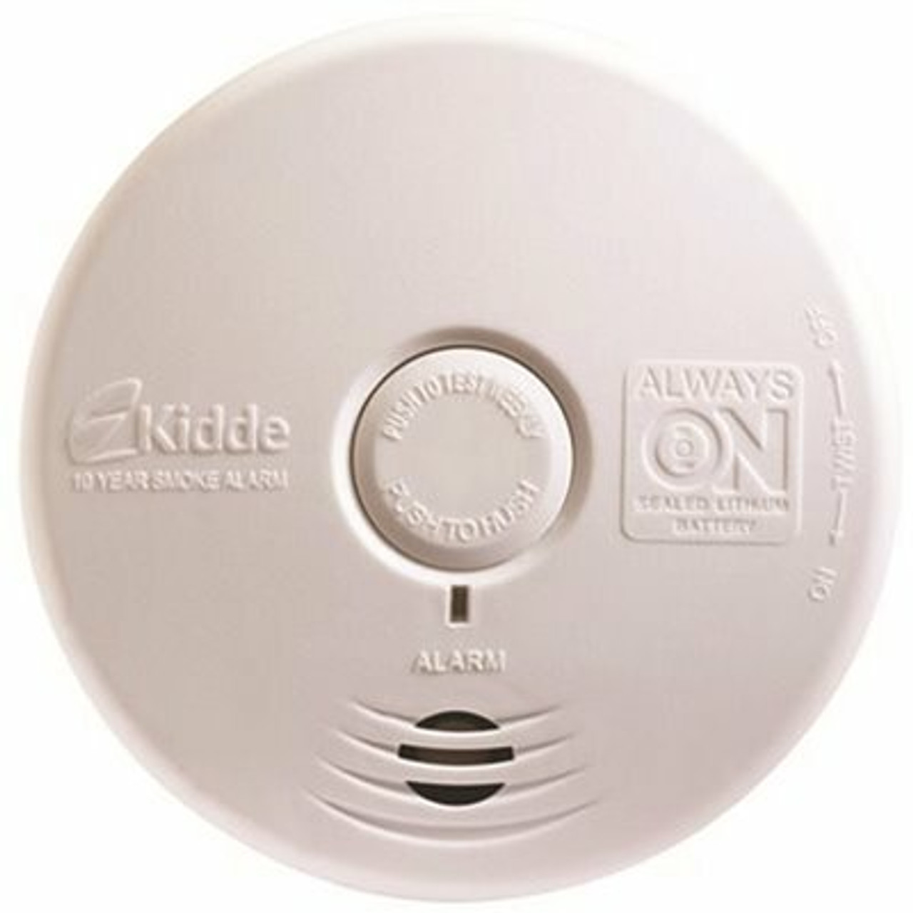 Kidde 10-Year Sealed Battery Smoke Detector With Photoelectric Sensor