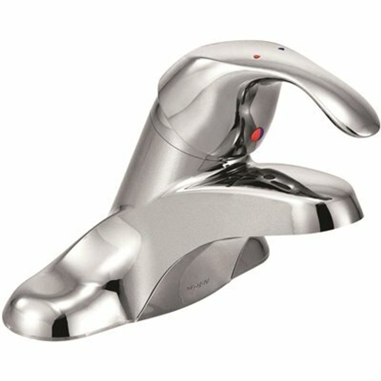 Moen Commercial 4 In. Centerset Single-Handle Low-Arc Bathroom Faucet In Chrome - 3558417