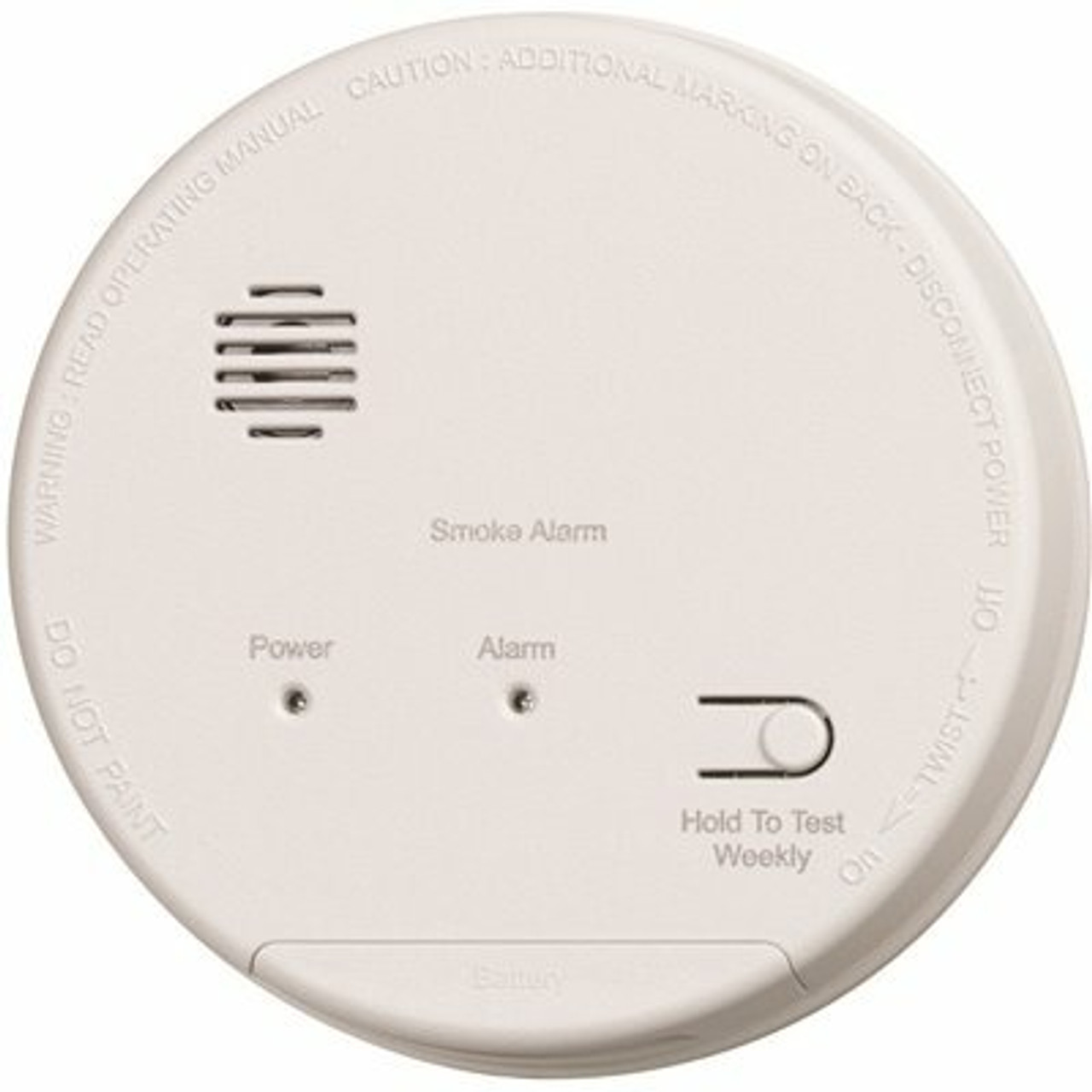 Gentex Hardwired Interconnected Photoelectric Smoke Alarm With Dualink And Battery Backup