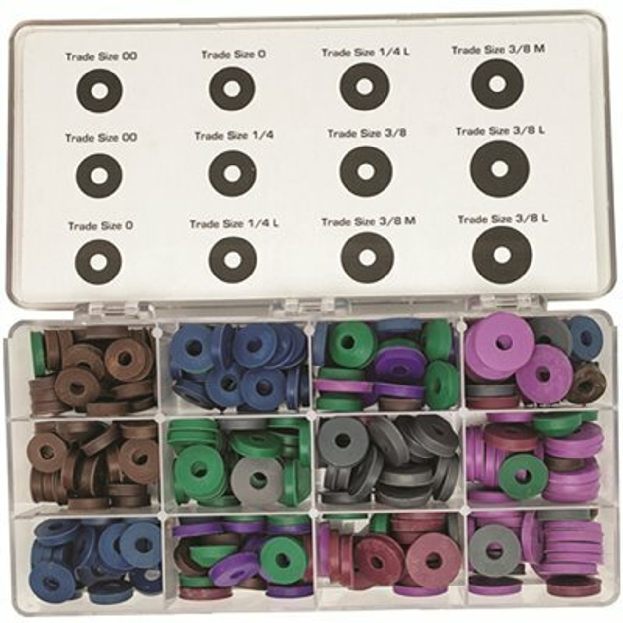 Proplus Flat Washer Kit (200-Piece)