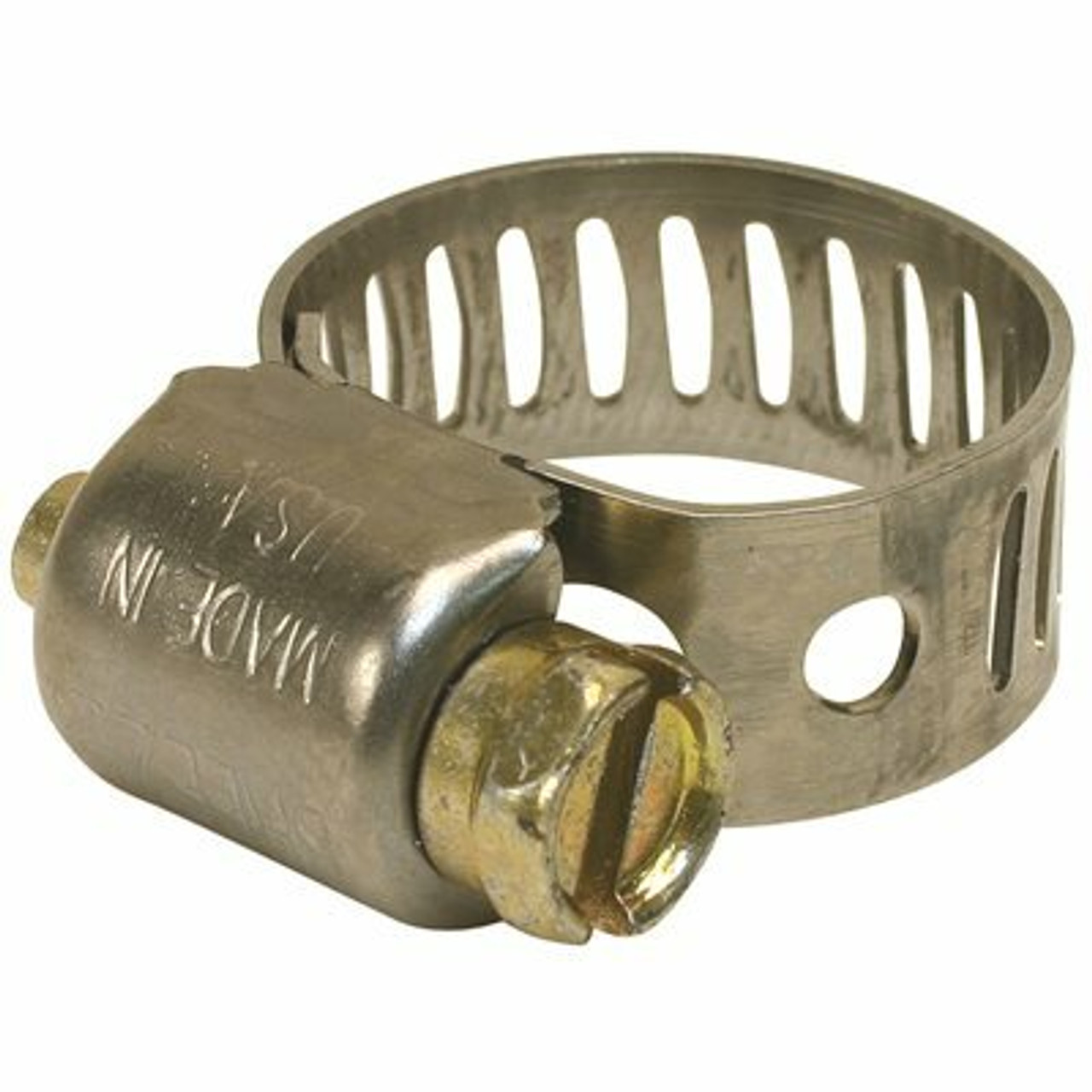Breeze Clamp 7/16 In. - 25/32 In. Mini Hose Clamp Stainless Steel (10-Pack)