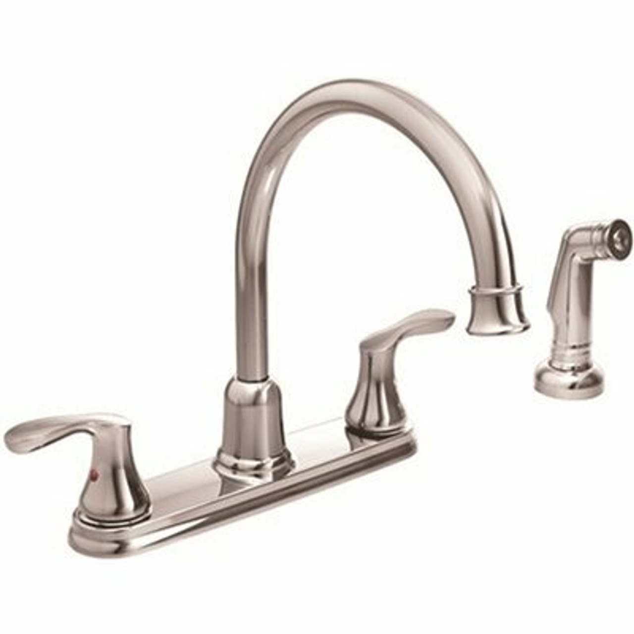 Cleveland Faucet Group Cornerstone 2-Handle Standard Kitchen Faucet In Chrome - 2496187