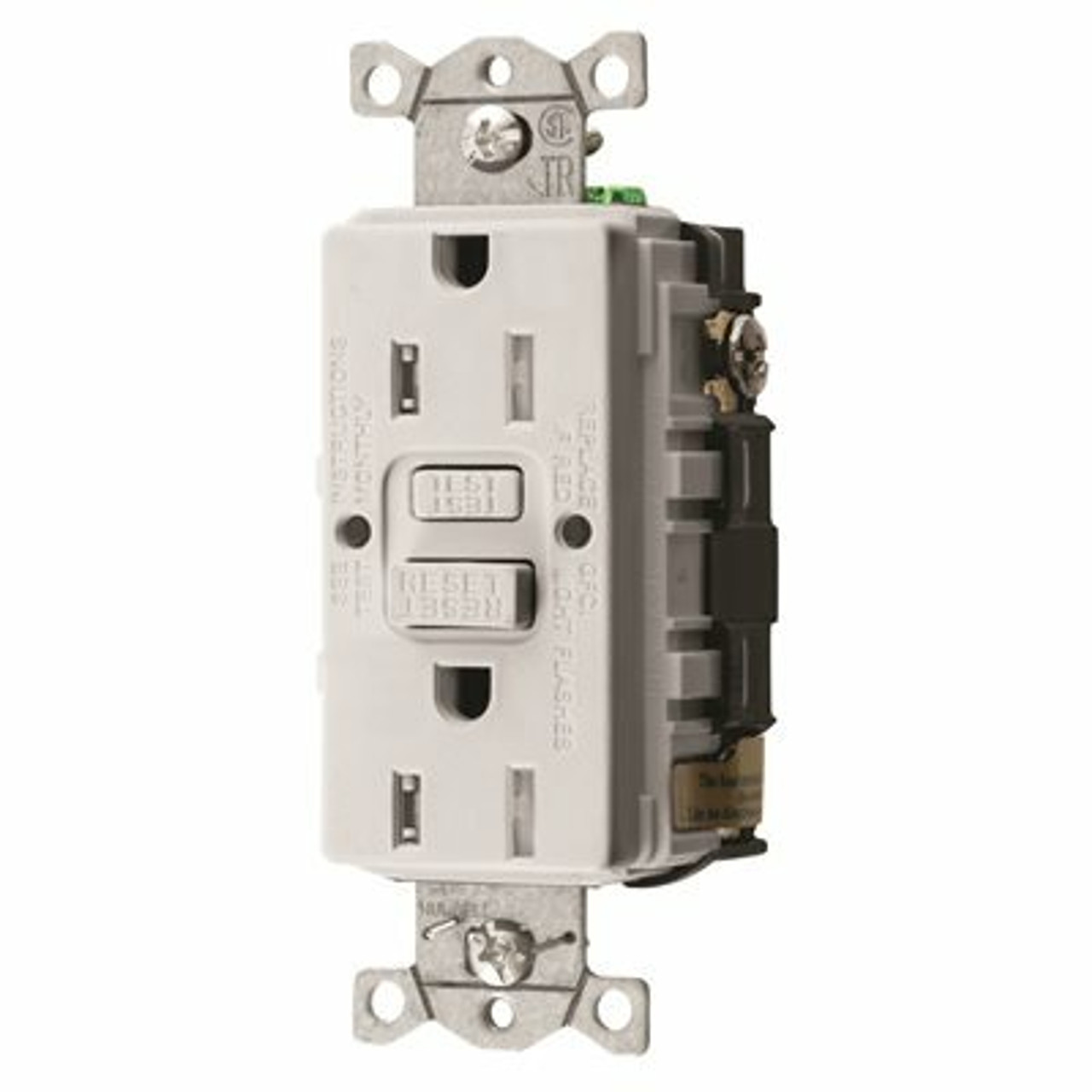 Hubbell Wiring 15 Amp 125-Volt Nema 5-15R Hubbell Autoguard Commercial Standard Tamper-Resistant Gfci Receptacle, White