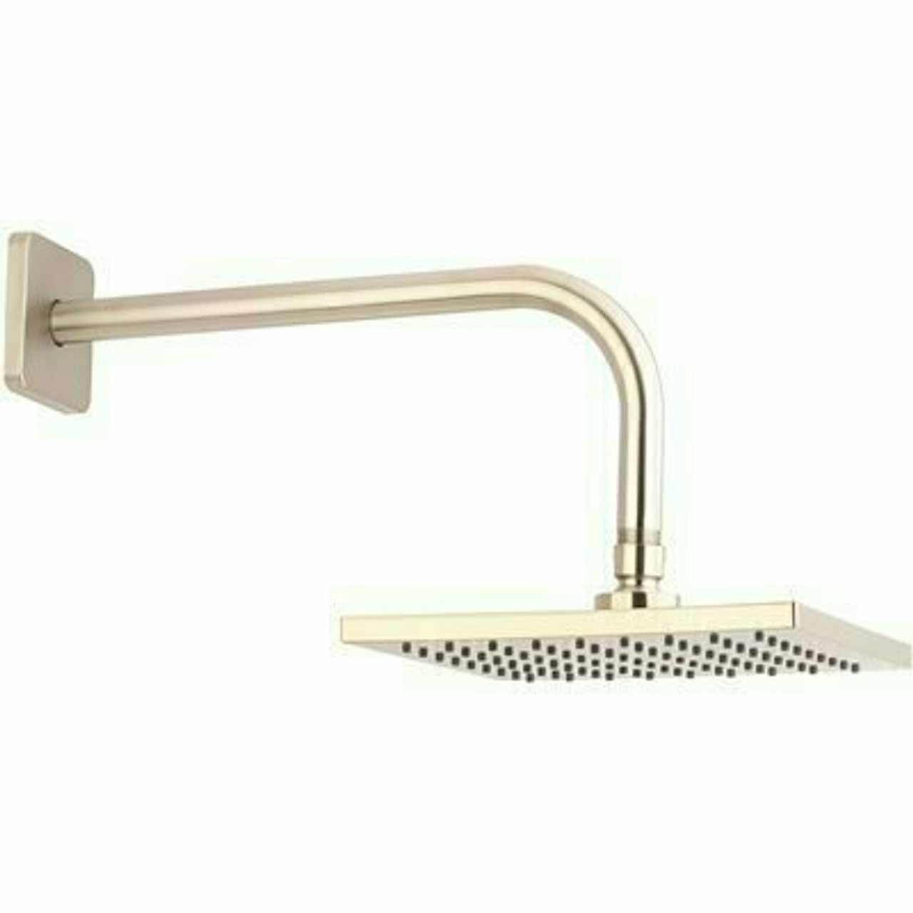 Premier 1-Spray 8 In. Single Tub Wall Mount Fixed Shower Head In Brushed Nickel