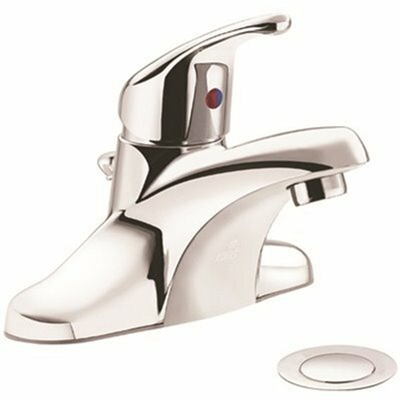 Cleveland Faucet Group Cornerstone 4 In Centerset Single-Handle Bathroom Faucet With Drain Assembly In Chrome