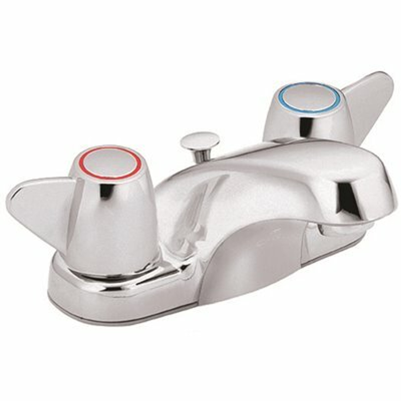 Cleveland Faucet Group Cornerstone 4 In. Centerset 2-Handle Bathroom Faucet With Pop-Up Assembly In Chrome - 3561047