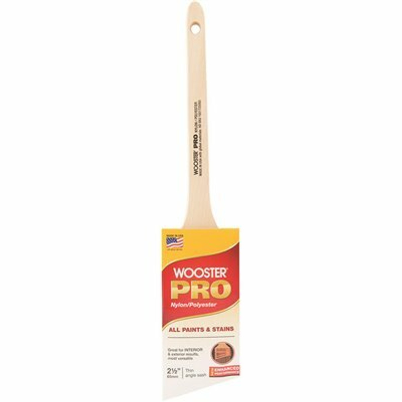 Wooster 2-1/2 In. Pro Nylon/Polyester Thin Angle Sash Brush