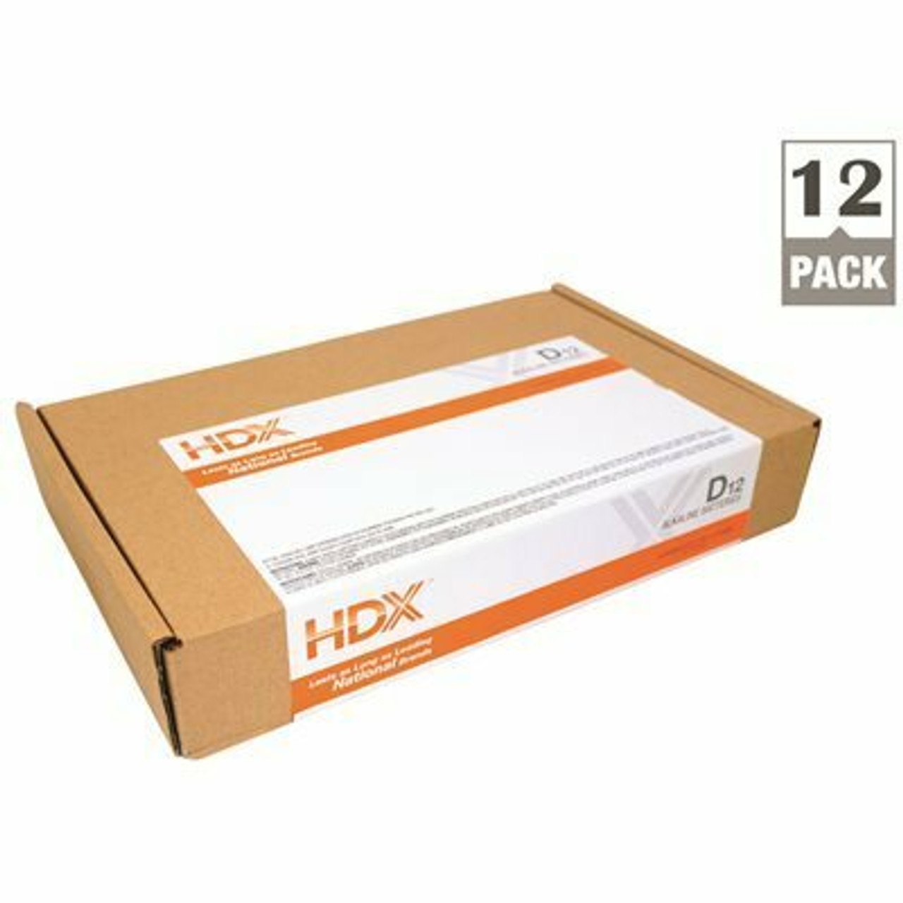 Hdx Alkaline D Battery (12-Pack)