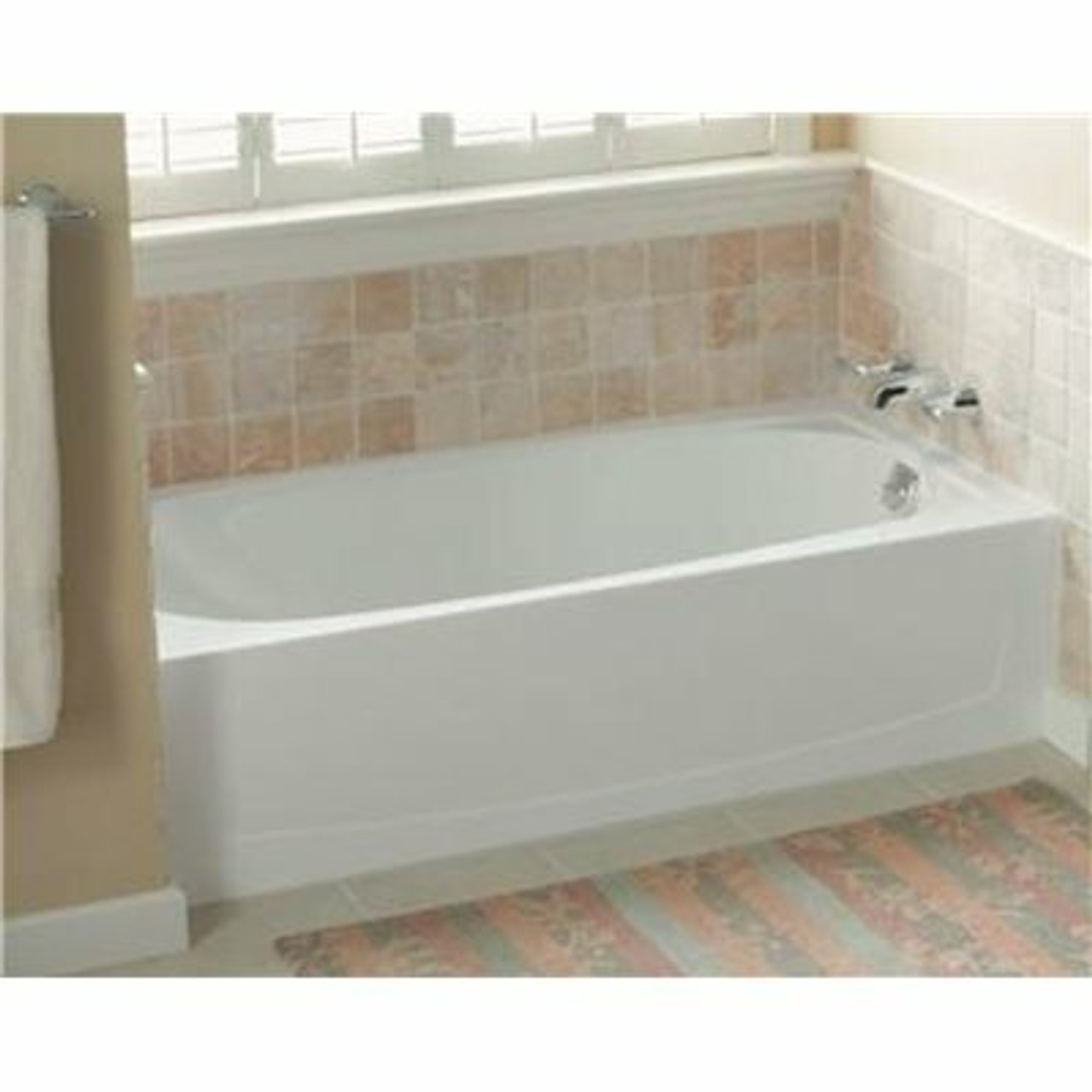 Sterling Performa 5 Ft. Right Drain Rectangular Alcove Bathtub In White