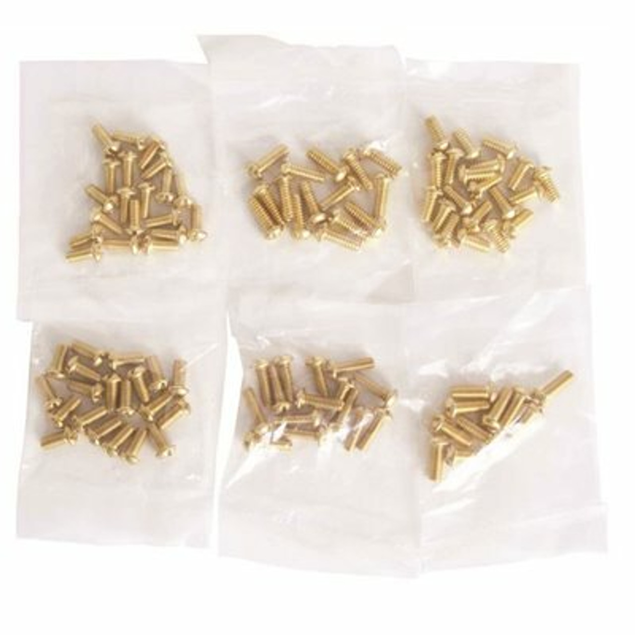 Brasscraft Brass Bibb Screw Assortment (100-Piece/Bag)