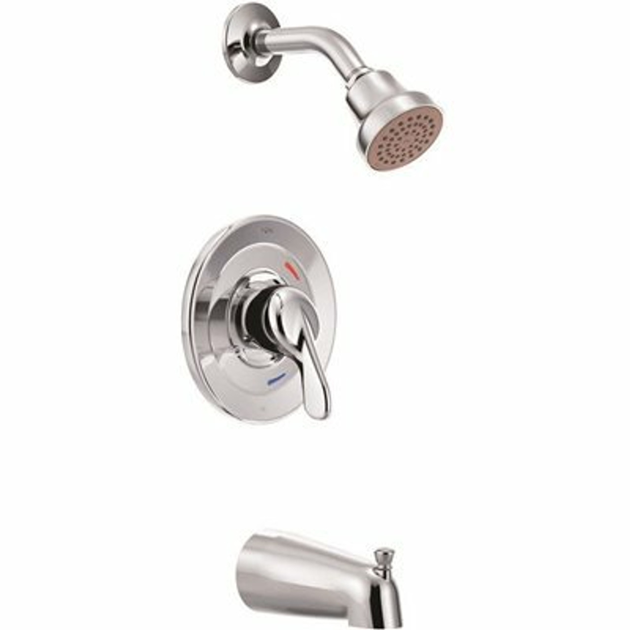 Cleveland Faucet Group Cornerstone Single-Handle 1 Spray Setting Tub And Shower Faucet In Chrome