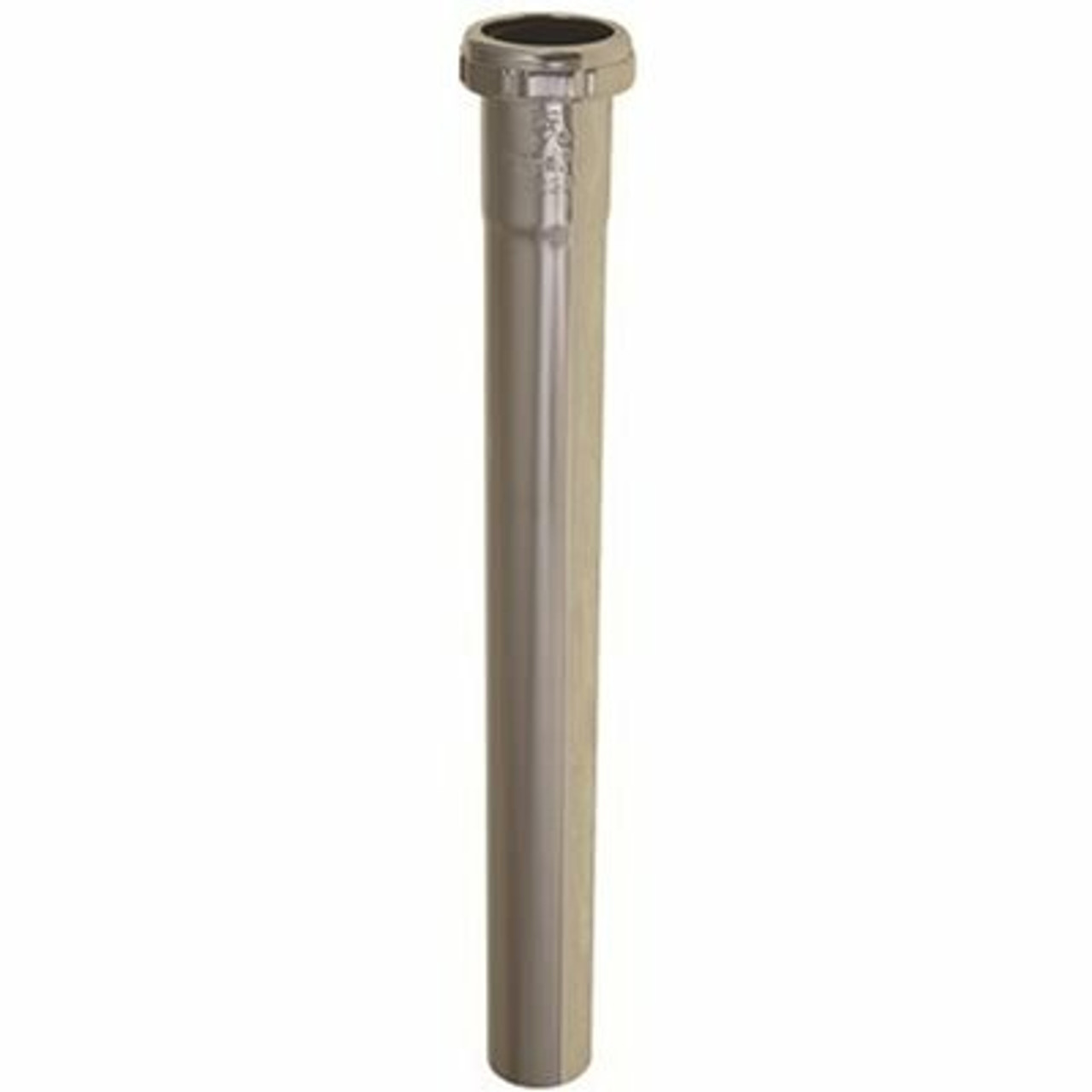 Premier 1-1/4 In. X 12 In. Brass Extension Tube With Slip Joint, Chrome, 22-Gauge