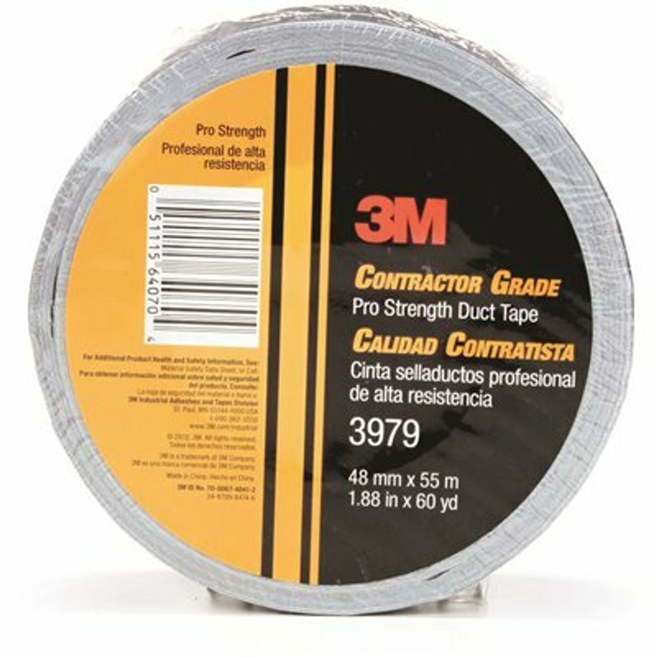 3M 1.88 In. X 60 Yds. Contractor Grade Pro Strength Duct Tape Silver