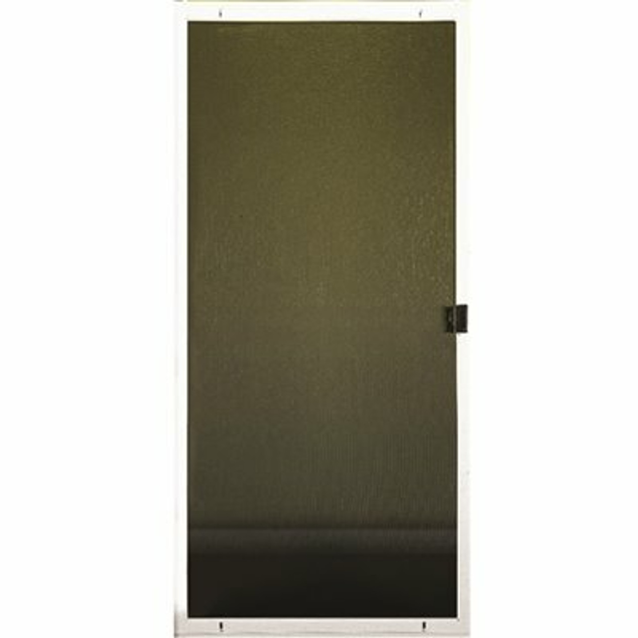 Ritescreen Premium 36 In. X 81 In. Adjustable Reversible Bronze Finished Painted Sliding Patio Screen Door Steel Frame