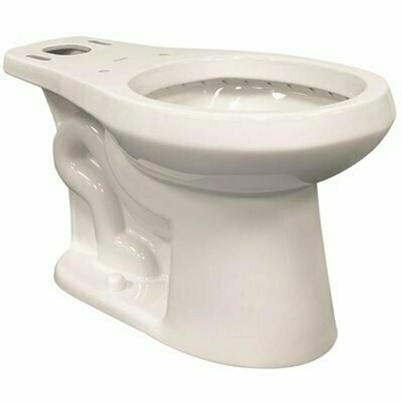 Ecologic Round Front Toilet Bowl In White