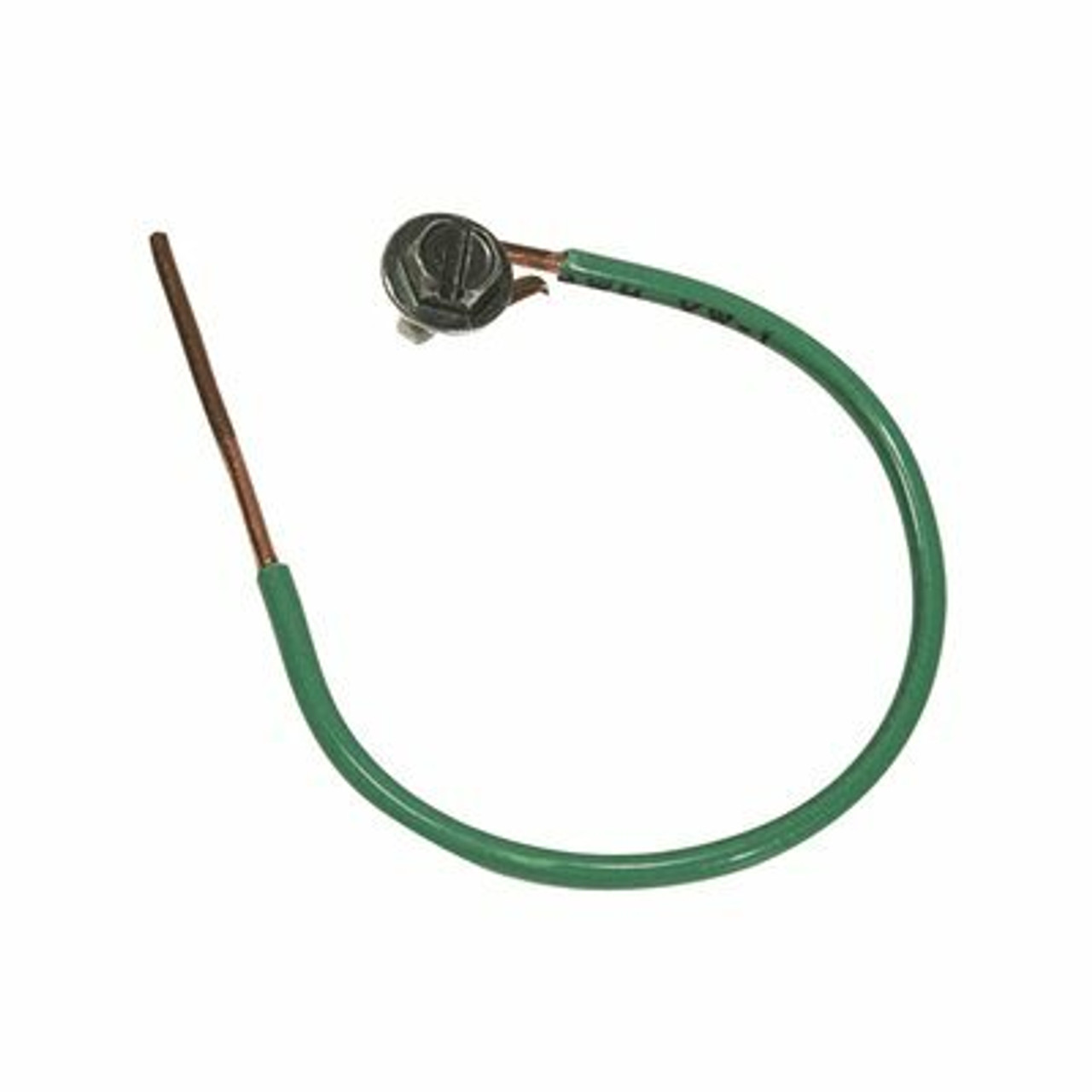 Thomas & Betts 12 Awg Solid Grounding Pigtail With Screw, Green