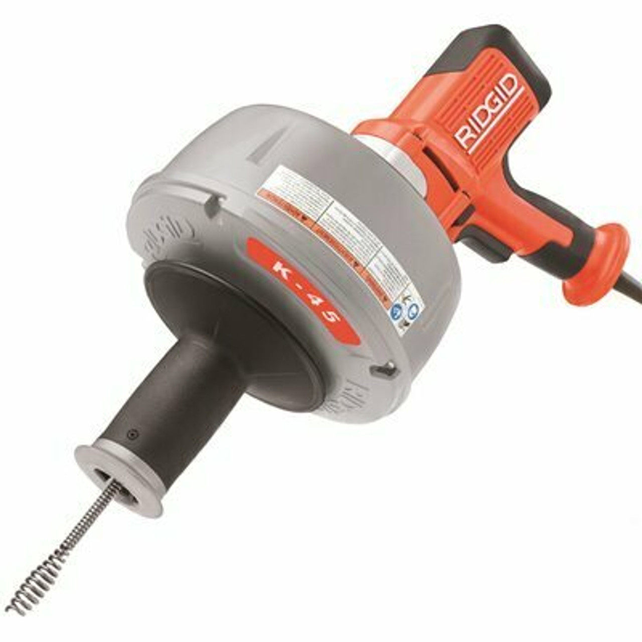 Ridgid 115-Volt K-45-1 Drain Cleaner With C-1 5/16 In. Inner Core Cable And Carrying Case