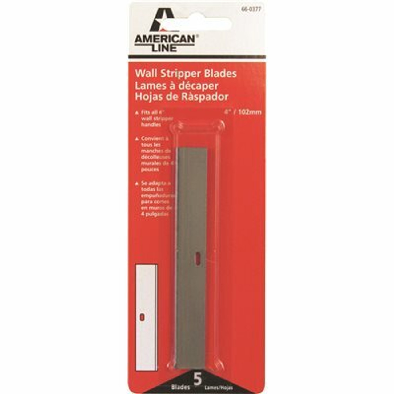 American Line 4 In. Wall-Stripper Blades (5-Pack)