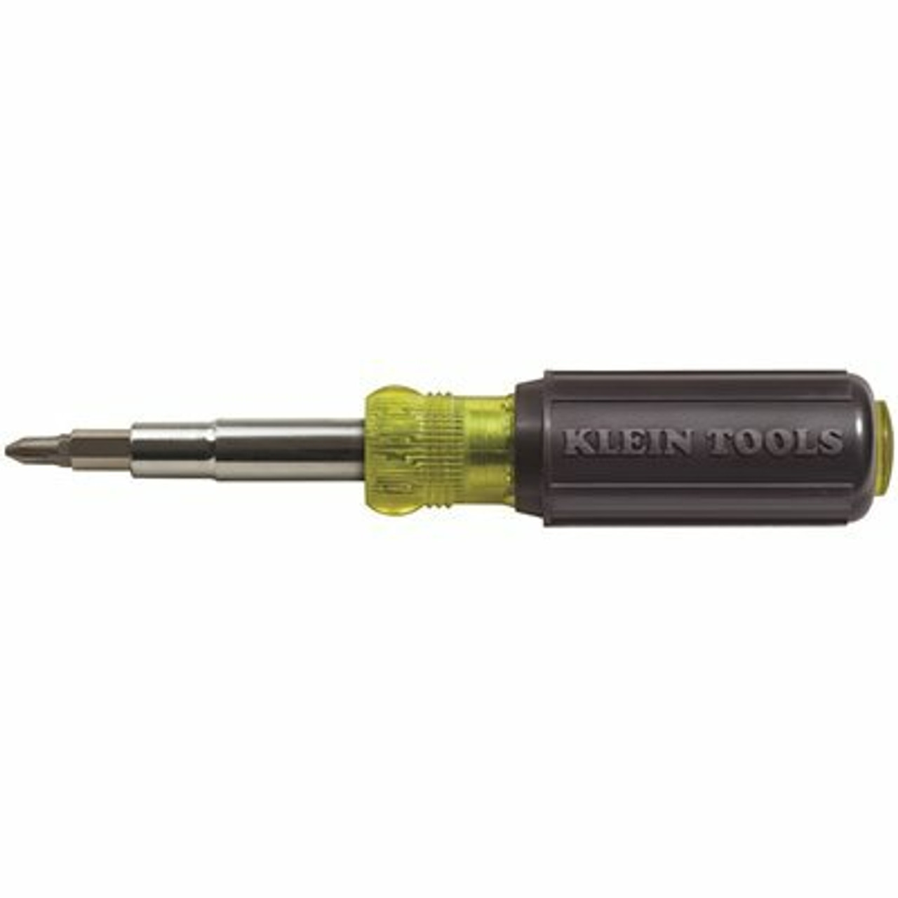 Klein Tools 11-In-1 Multi Bit Screwdriver & Nut Driver - Cushion Grip Handle