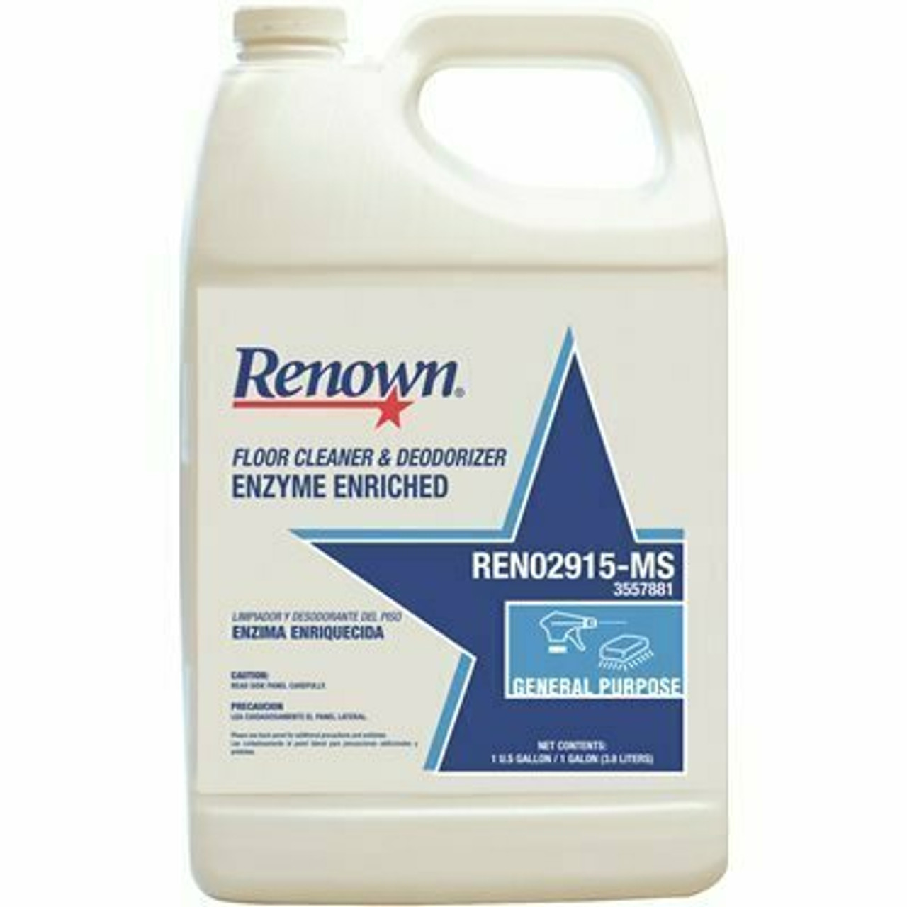 Renown Floor Cleaner And Deodorizer, Enzyme Enriched