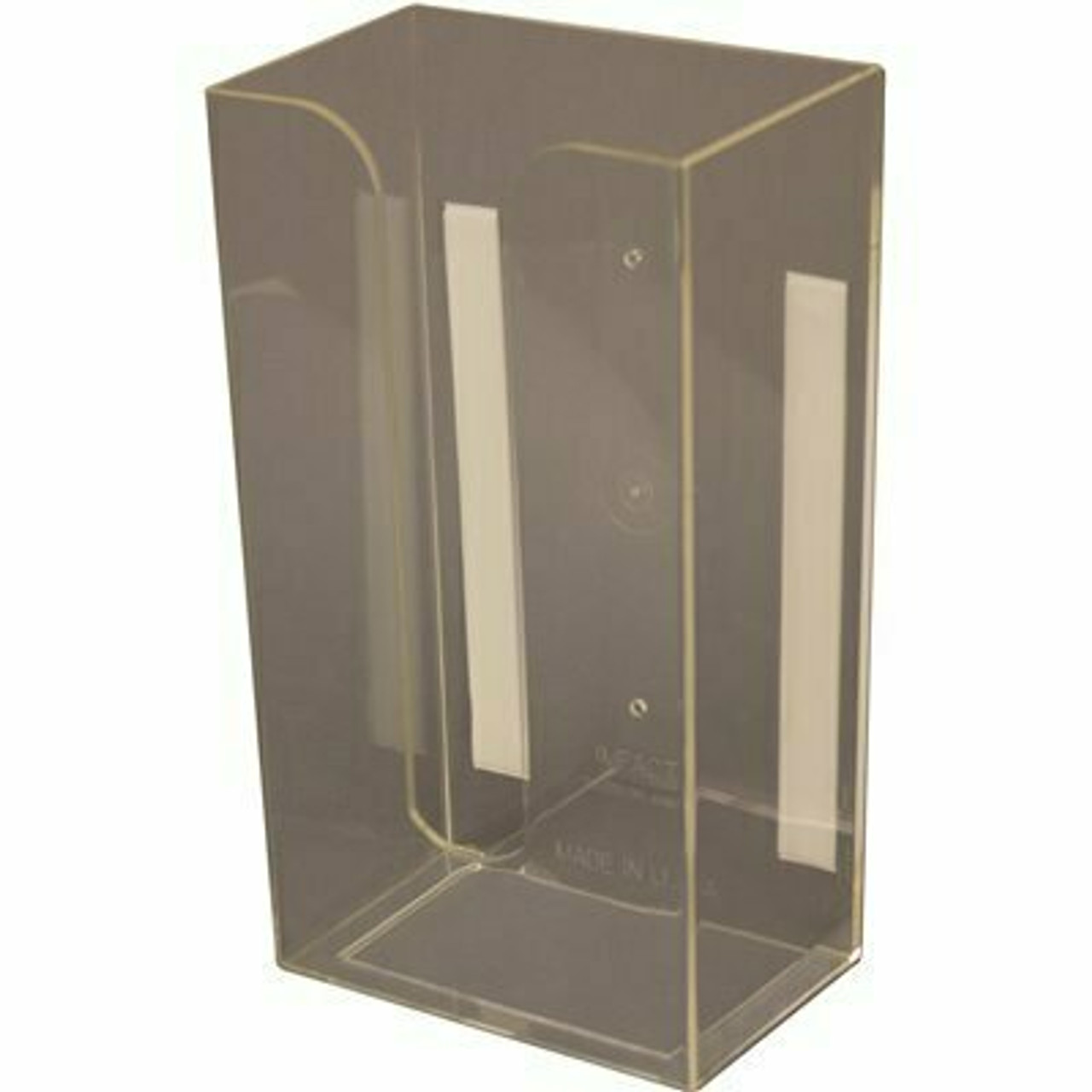 Impact Products Clear Acrylic Dispenser For Disposable Latex And Vinyl Gloves