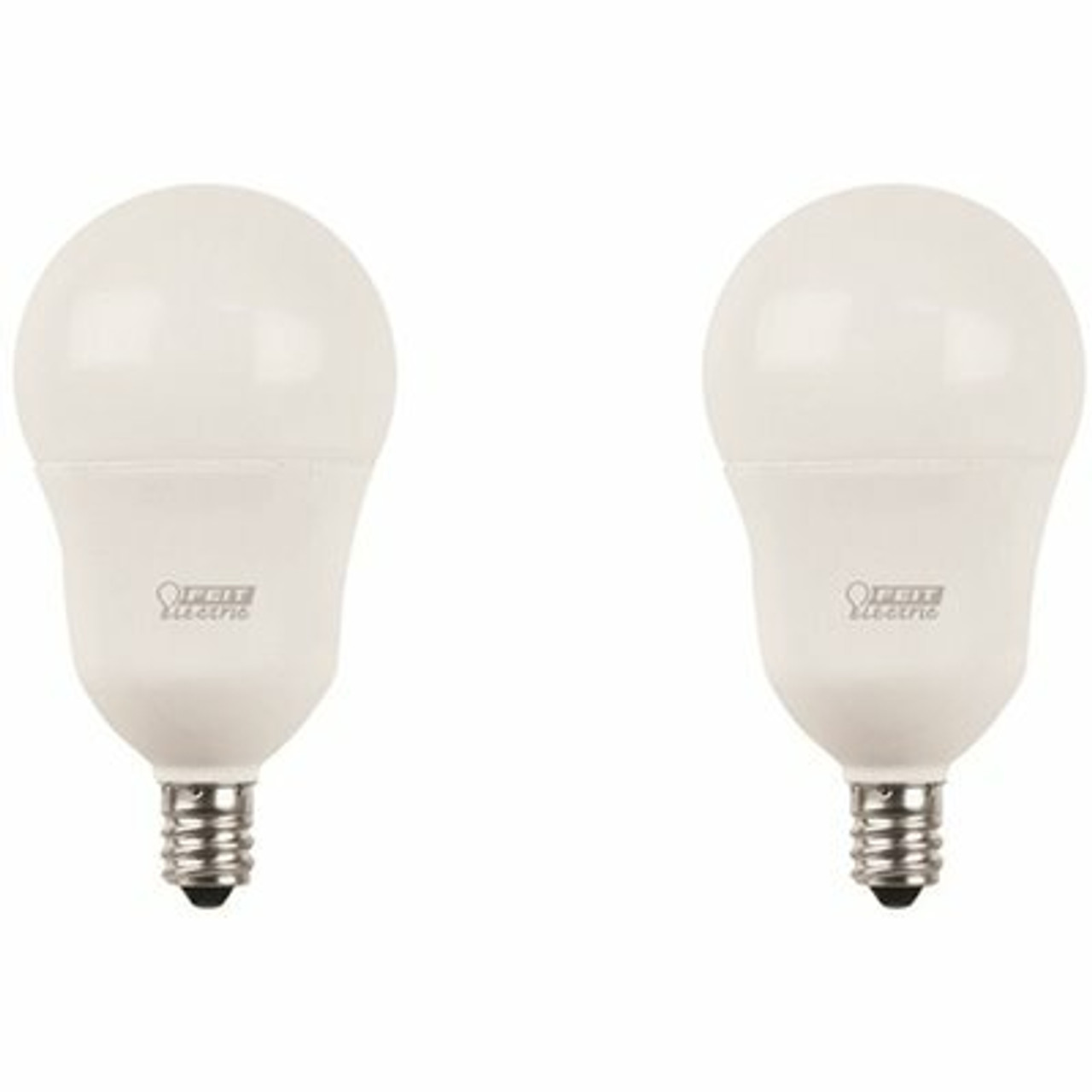 40-Watt Equivalent A15 Candelabra Dimmable Filament Cec Clear Glass Led Ceiling Fan Light Bulb, Soft White (2-Pack)