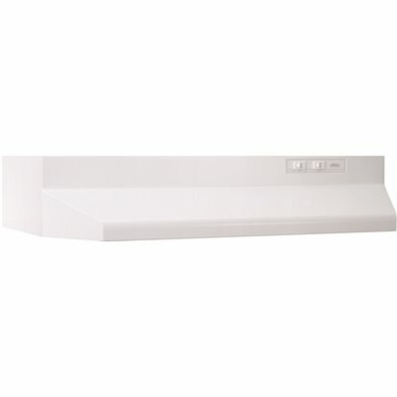 Broan-Nutone Buez0 30 In. 210 Max Blower Cfm Ducted Under-Cabinet Range Hood With Light And Easy Install System In White