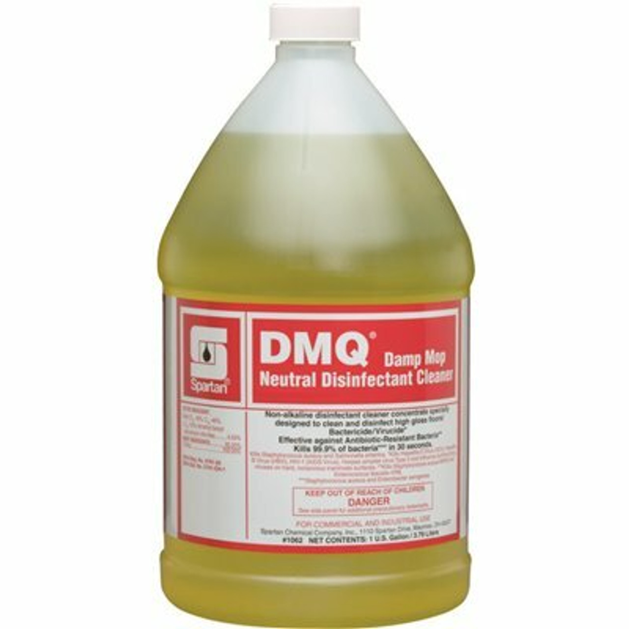 Dmq Dmq 1 Gallon Lemon Scent One Step Cleaner/Disinfectant (4 Per Pack)