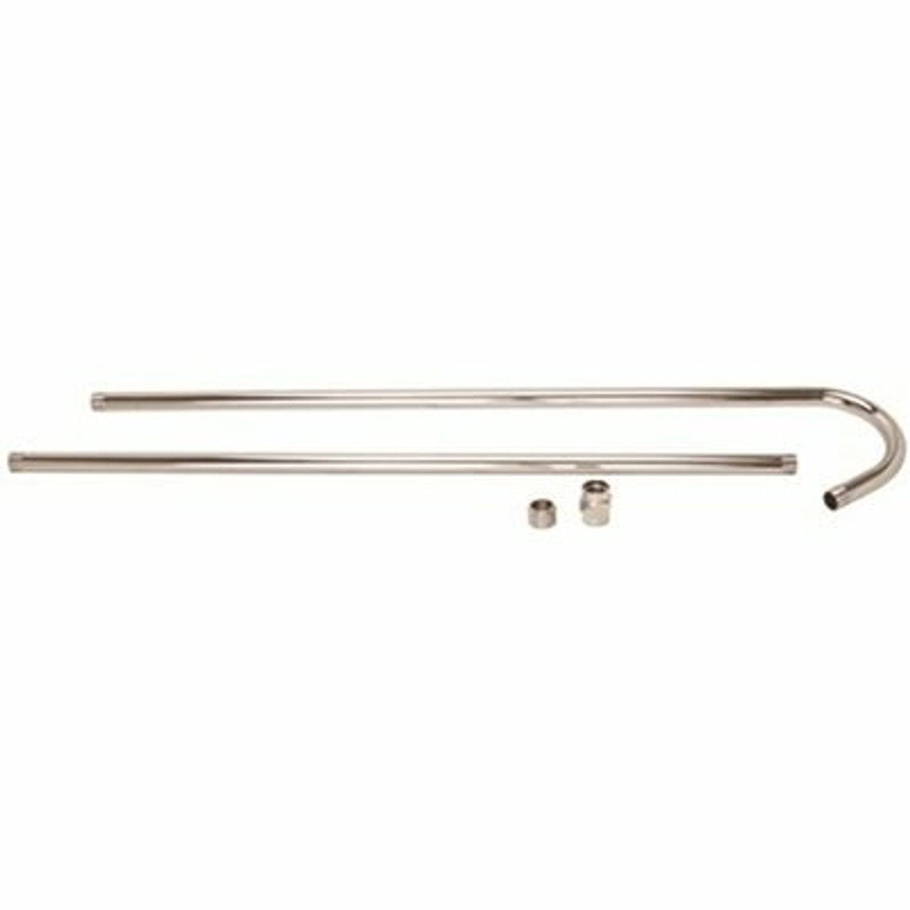 Proplus 1-1/4 In. Riser For Add On Shower, Chrome Plated
