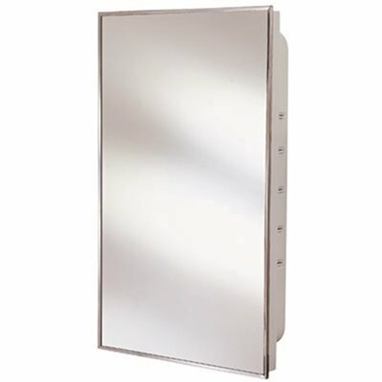 Proplus 16 In. X 26 In. Recessed Medicine Cabinet In Stainless Steel