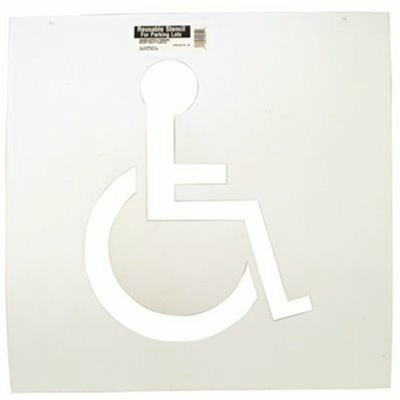 Hy-Ko Handicap Parking Stencil