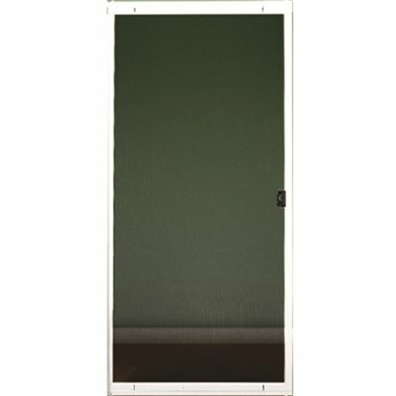 Ritescreen Standard 30 in. X 80 in. Adjustable Reversible White Finished Painted Sliding Patio Screen Door Steel Frame