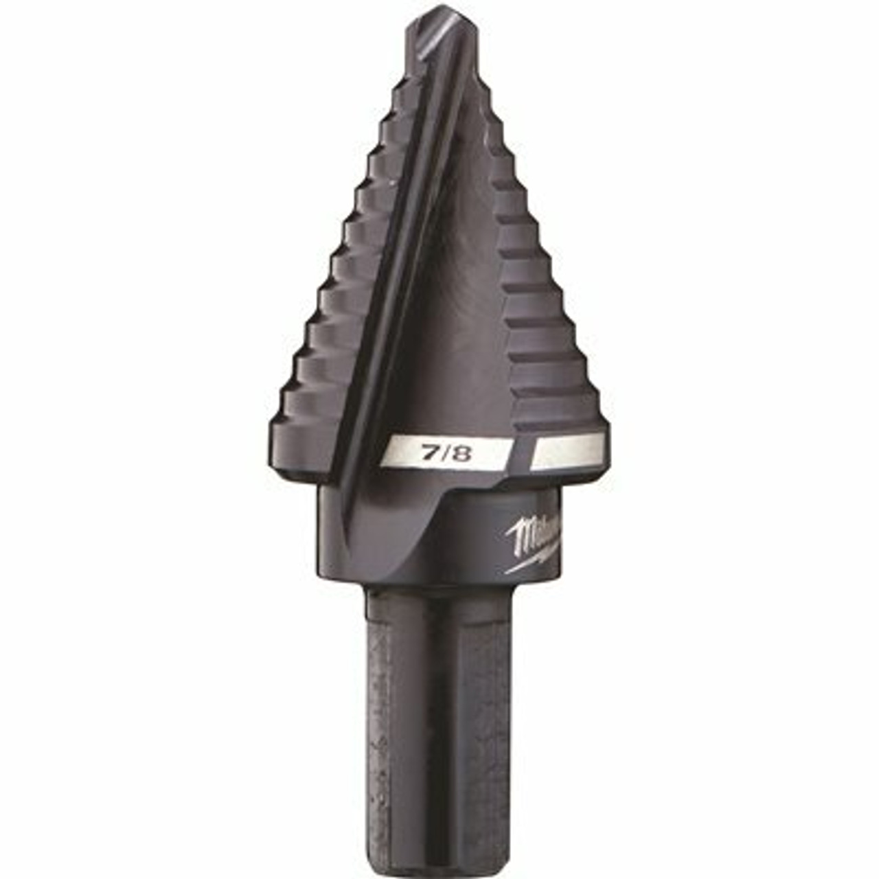 Milwaukee 7/8 In. #7 Black Oxide Step Drill Bit (1-Step)