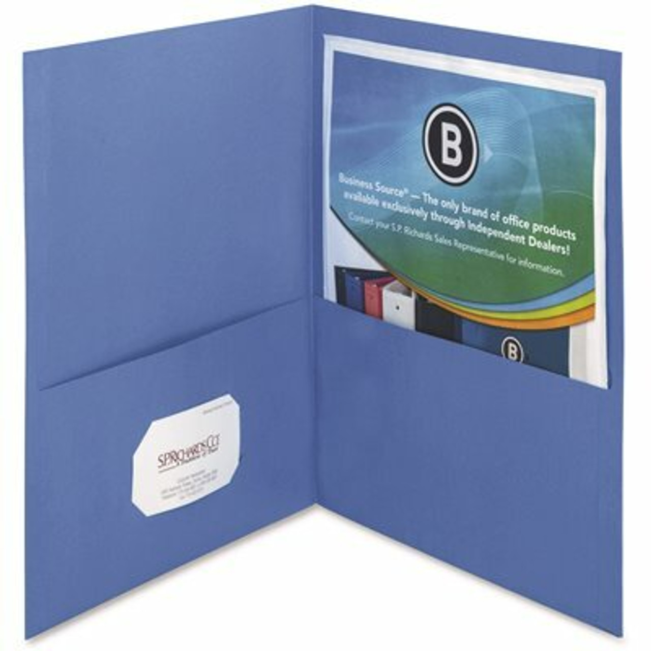 Business Source 2-Pocket Folders - 2494901