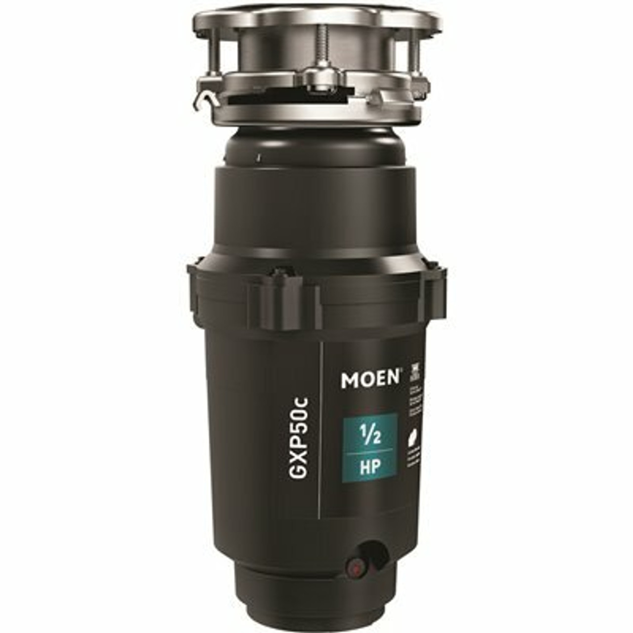 Moen Prep Series 1/2 Hp Continuous Feed Garbage Disposal With Power Cord And Universal Mount