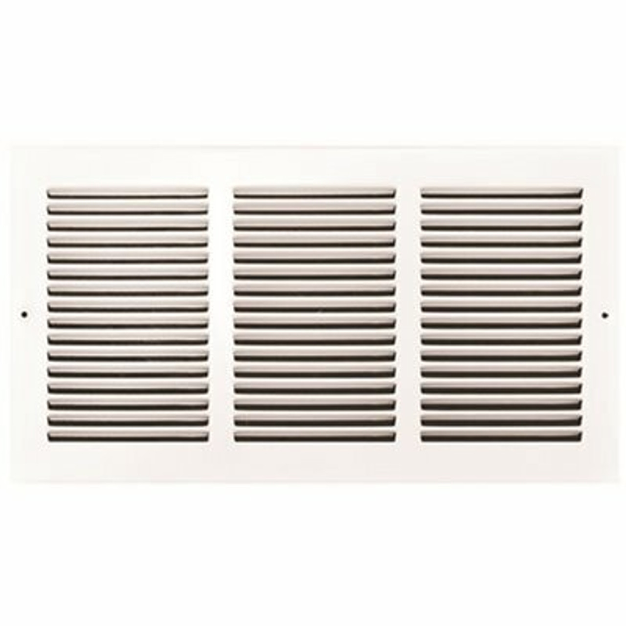 Truaire 16 In. X 8 In. White Stamped Return Air Grille