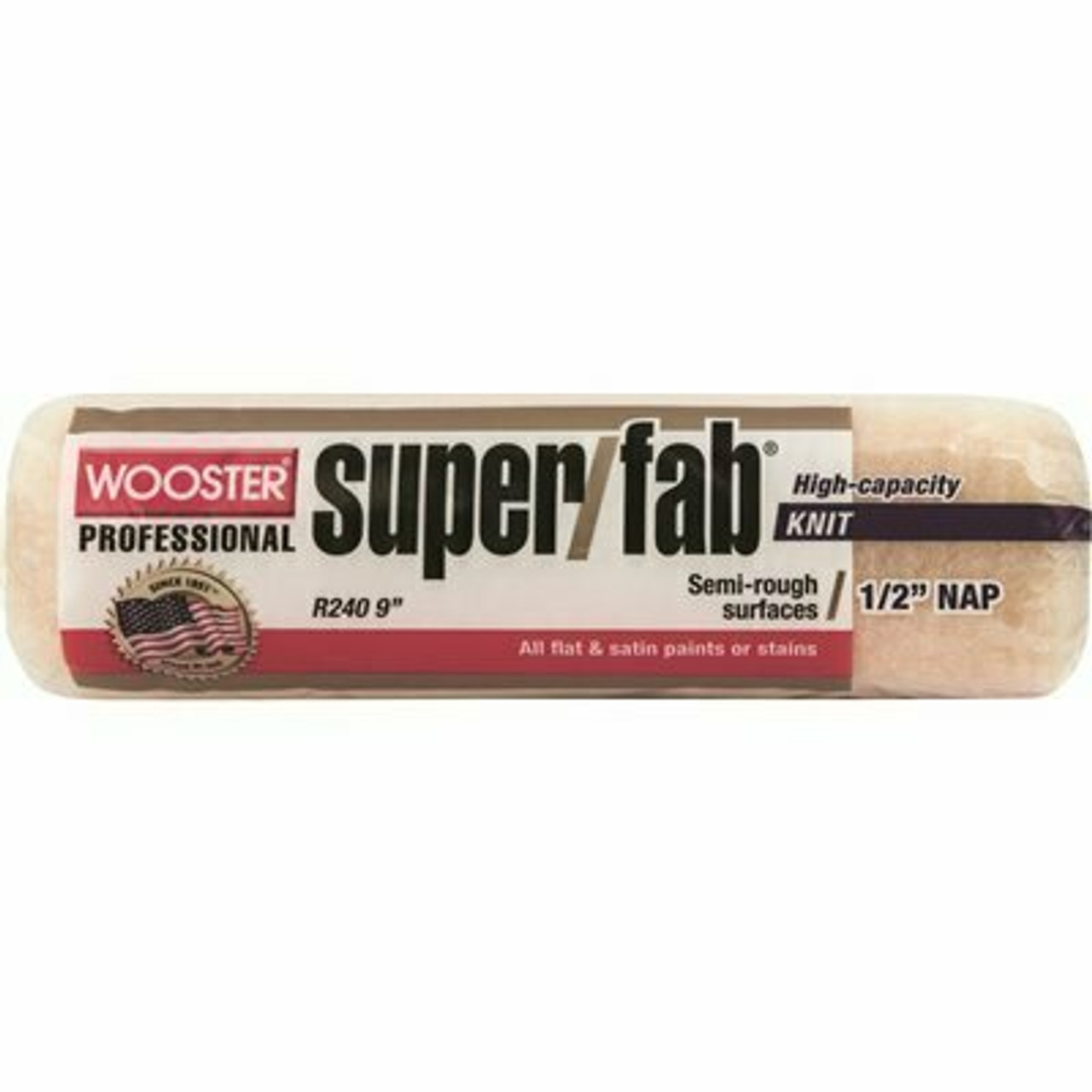 Wooster 9 In. X 1/2 In. Pro Super/Fab High-Density Knit Roller Cover