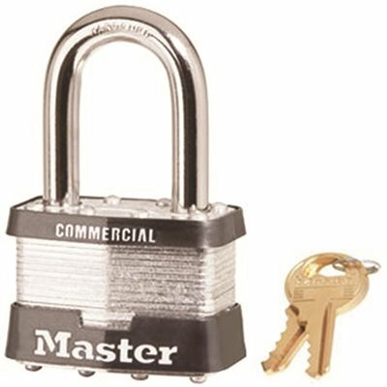 Master Lock 2 In. Laminated Steel Pin Combination Padlock With 1-1/2In (38Mm) Shackle