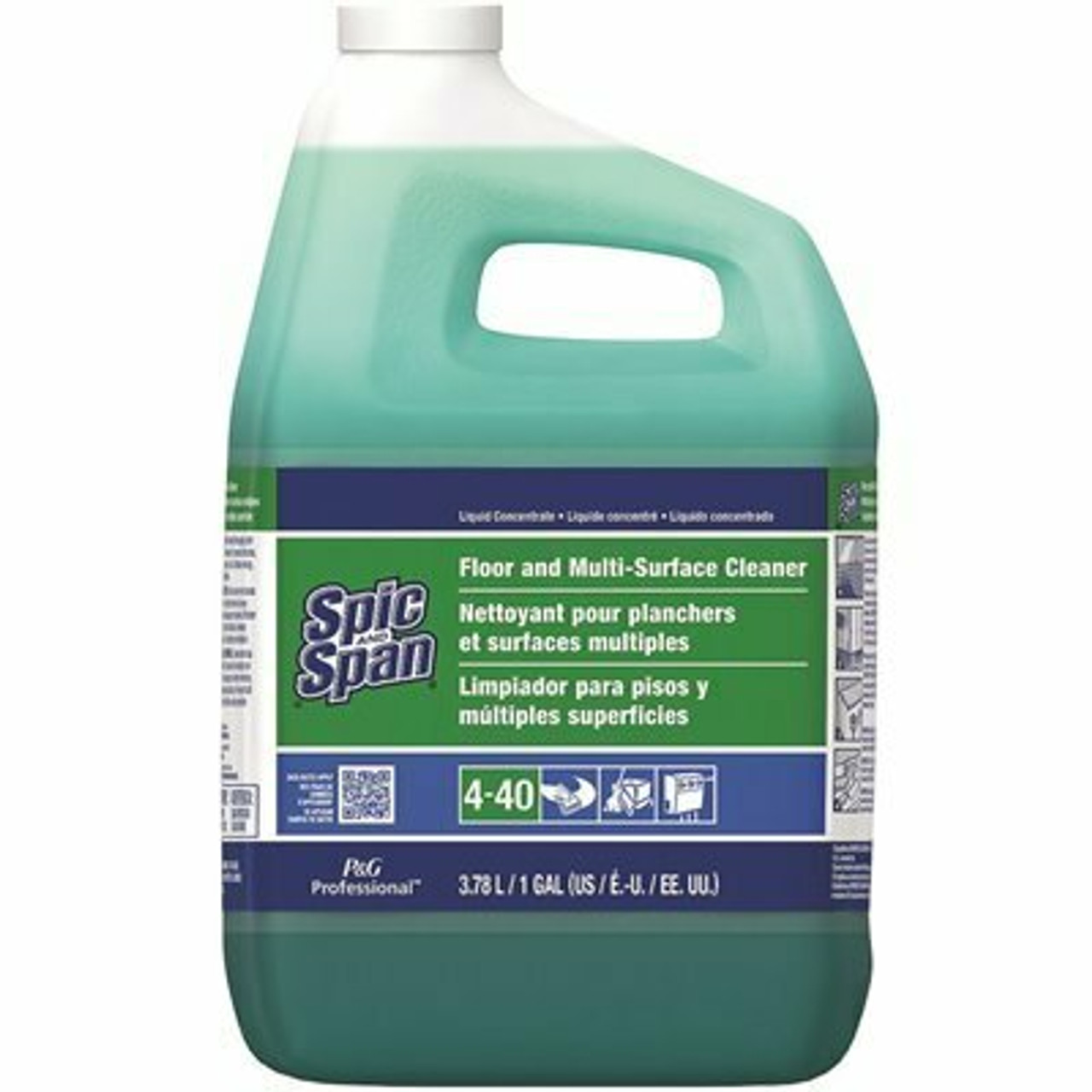 Spic And Span 1 Gal. Closed Loop Floor And Multi-Surface Cleaner