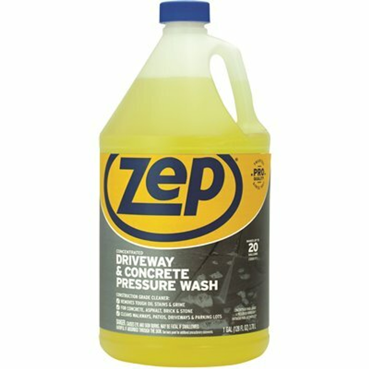 Zep 128 Oz Driveway And Concrete Pressure Wash Concentrate Cleaner